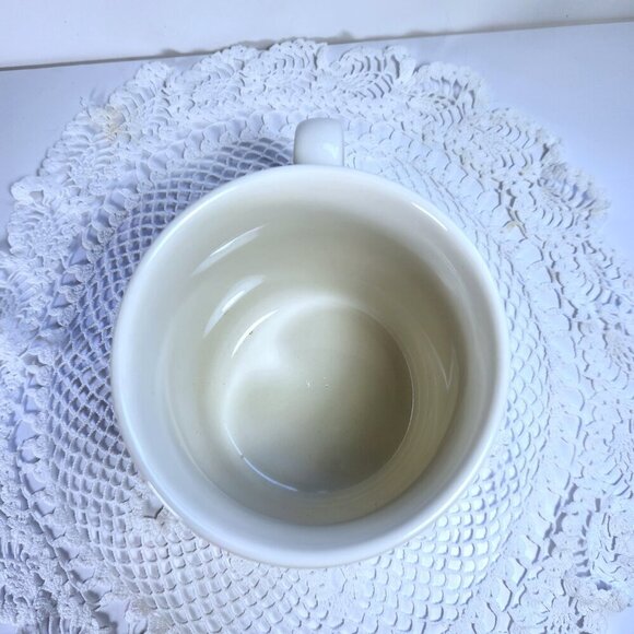 222 Fifth Coffee Mug Cup Merry Trees Oversized 30 oz Christmas Mug Trees Deer - Picture 6 of 7